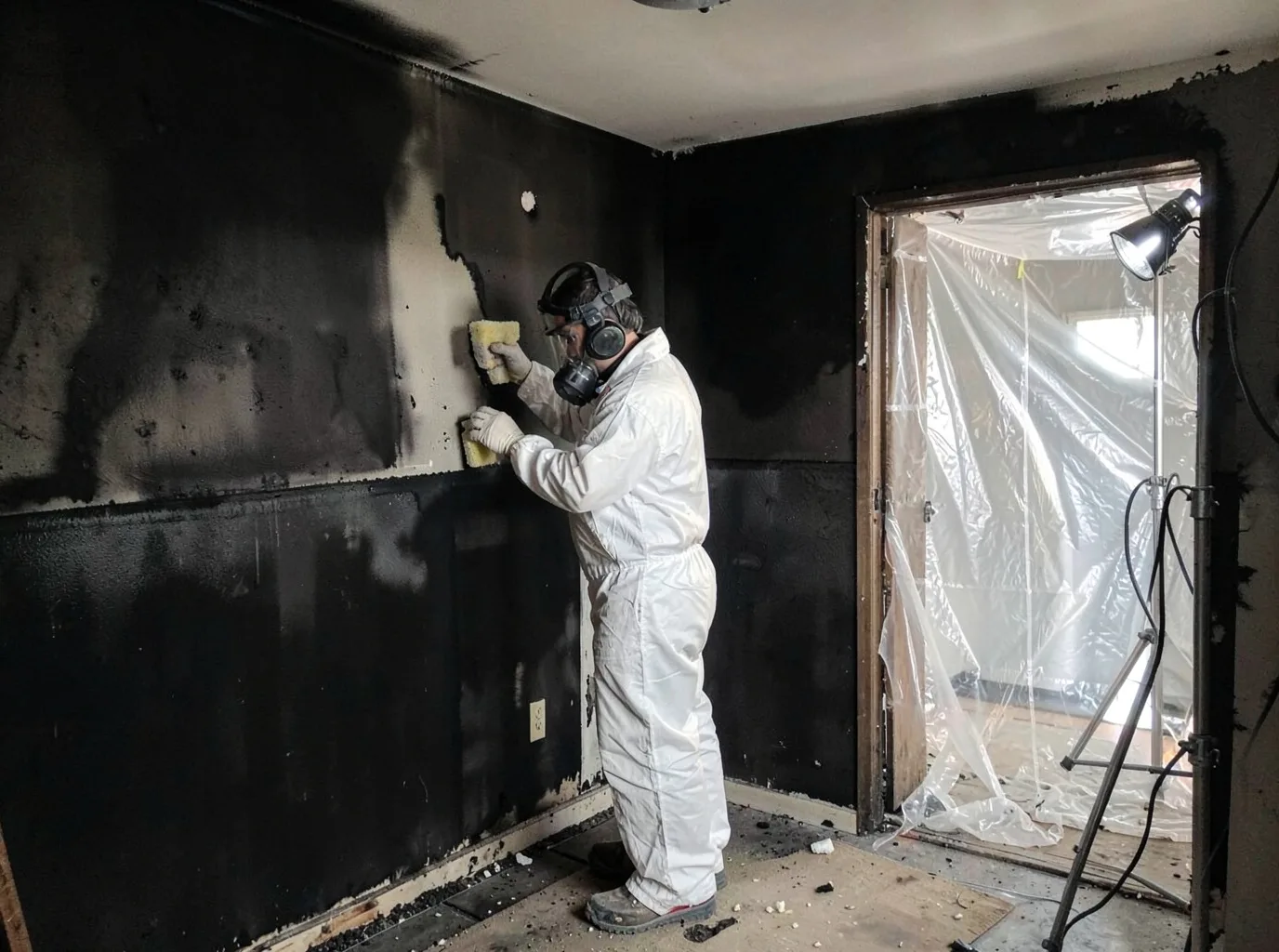 Fire Damage Restoration company in Beaverton, MI
